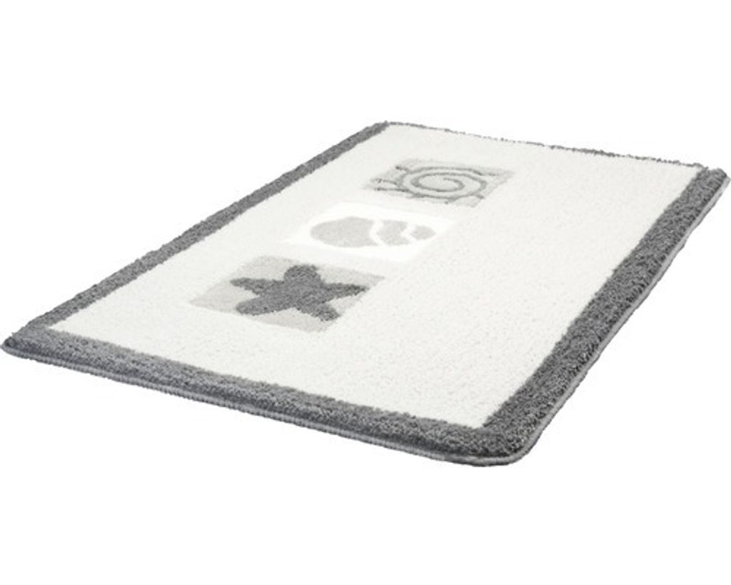 Kleine Wolke Badteppich Beach auster, 60 x 100 cm Produktbild 
