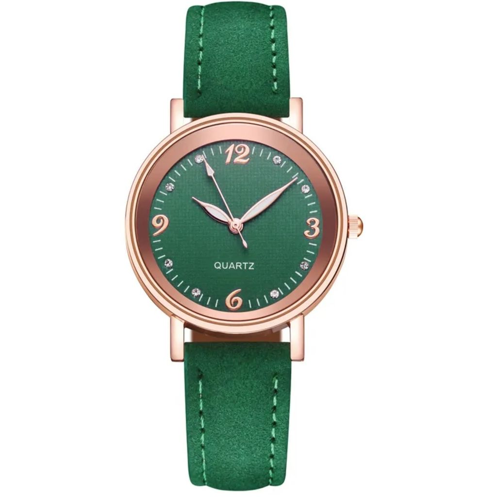 Elegantné dámske hodinky Ivona v zelenej farbe KP33571 Obrázok produktu 