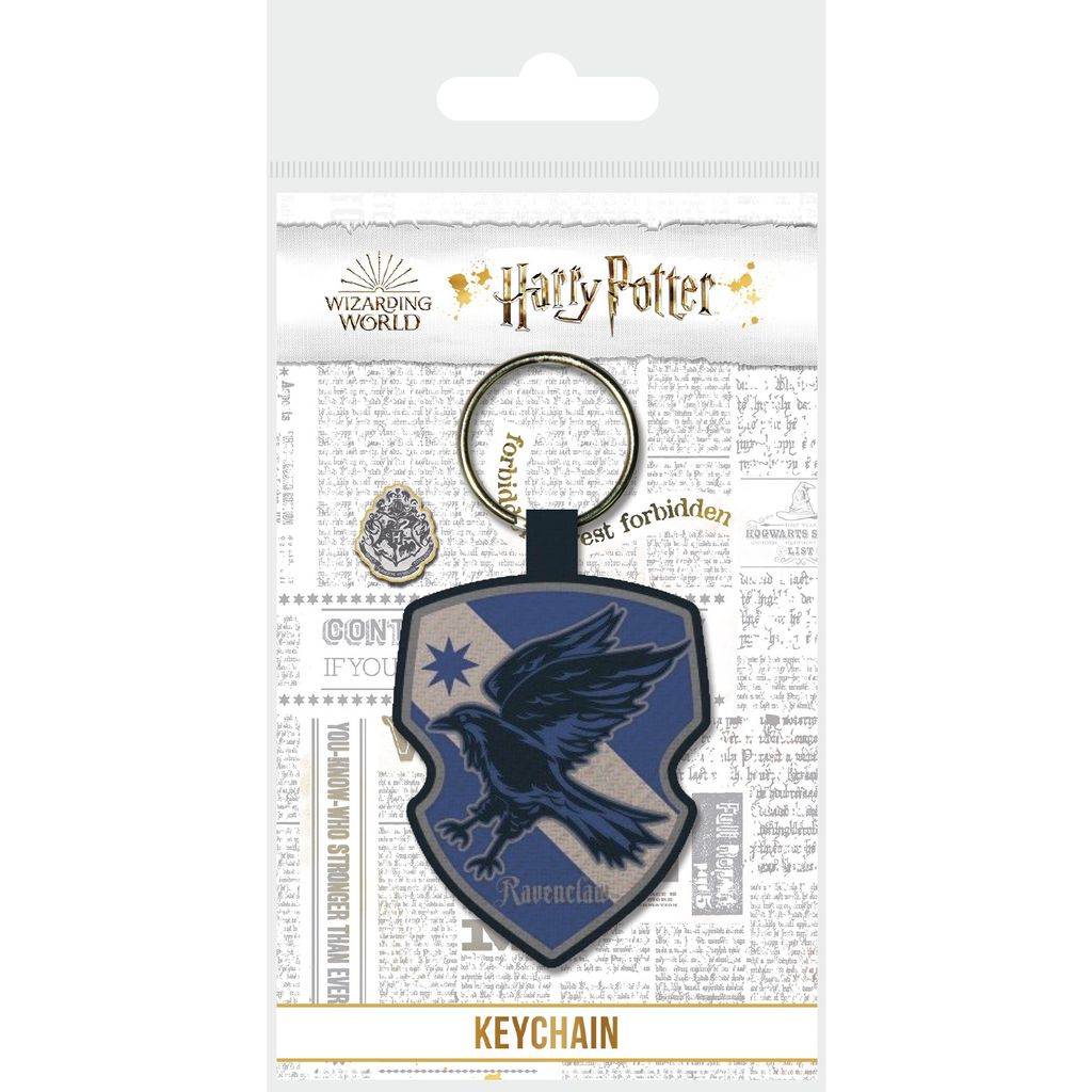 Harry Potter Ravenclaw Schulwappen Schlüsselanhänger – Detailreiches Zinn-Motiv, Perfekt Für Fans Als Geschenk