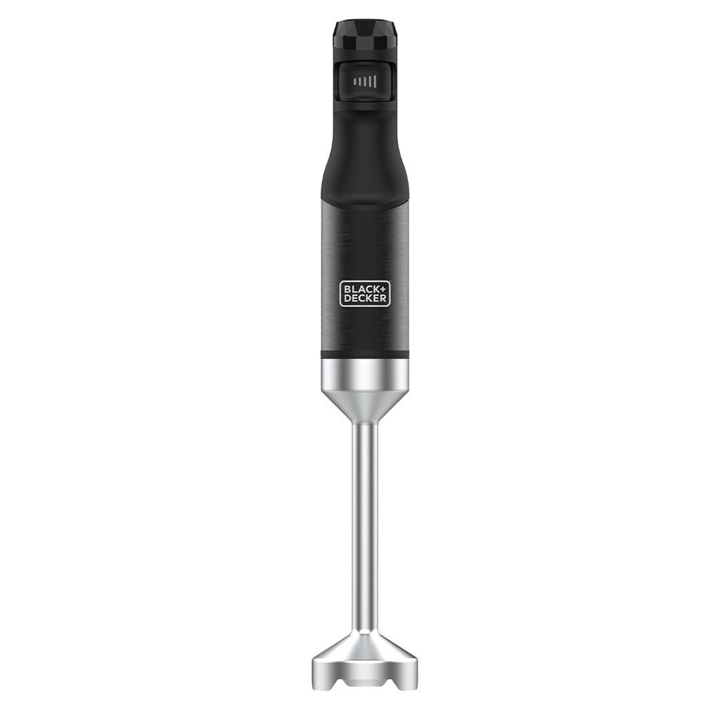 Black & Decker Stabmixer BXHB1501E 1500W Schwarz und Edelstahl