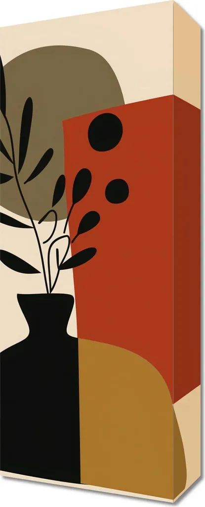 Quadro 20x50 cm Dinamica della composizione
