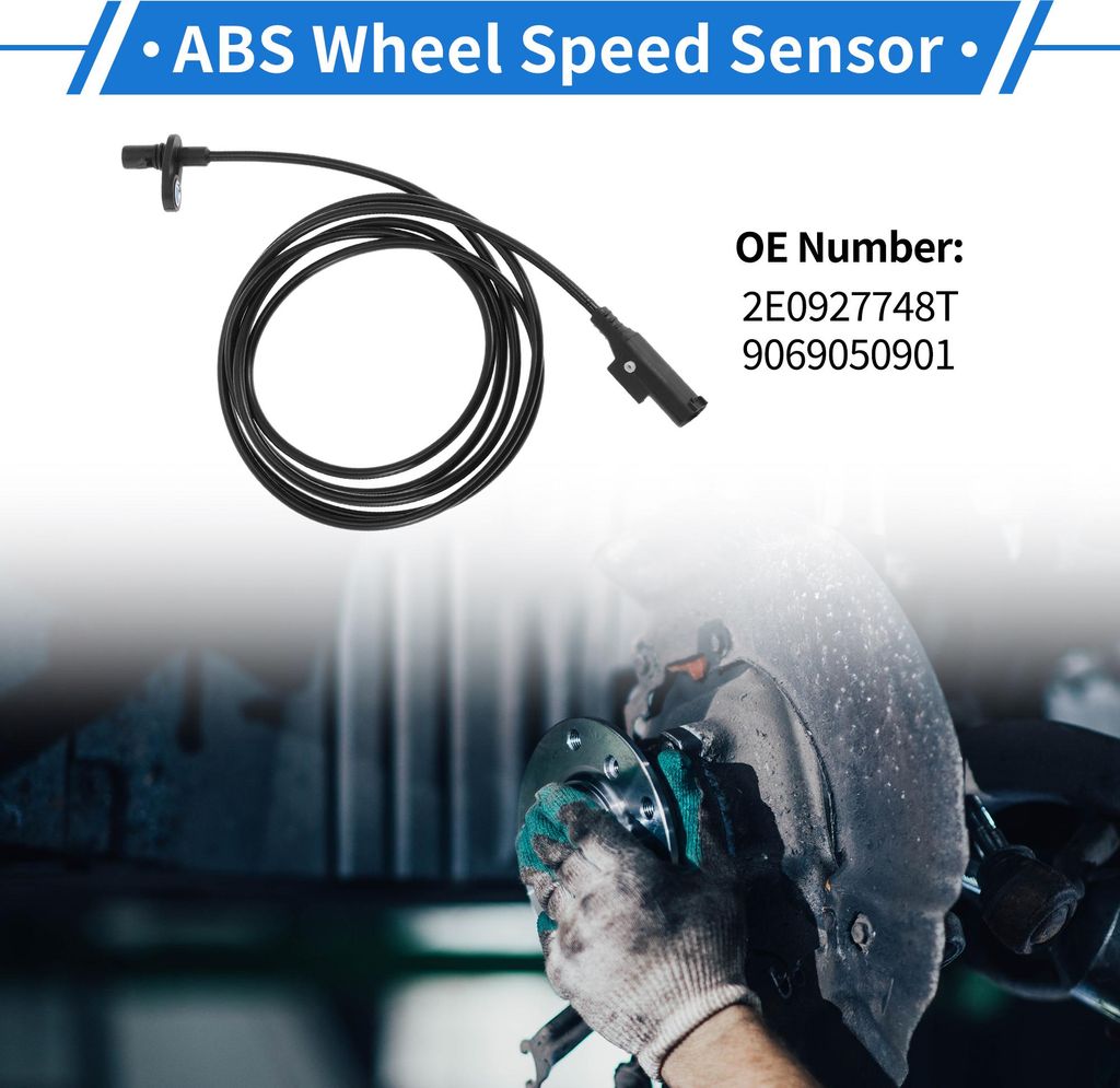 1 Stück ABS Raddrehzahlsensor für Mercedes-Benz Sprinter 3500 2014-2017 Hinten Rechts ABS Sensor Antiblockiersystem Sensor
