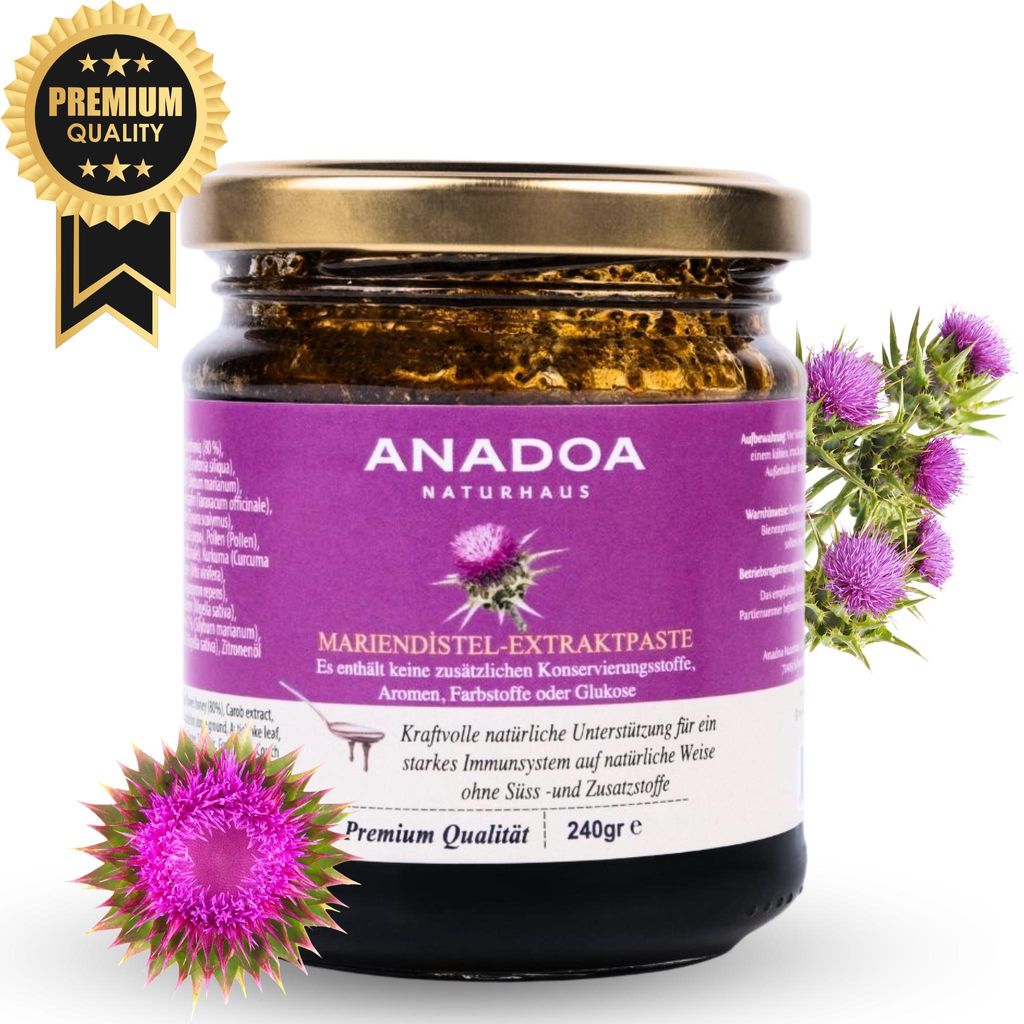 Mariendistel-Extraktpaste - natürliche Kräuterpaste 240 gr