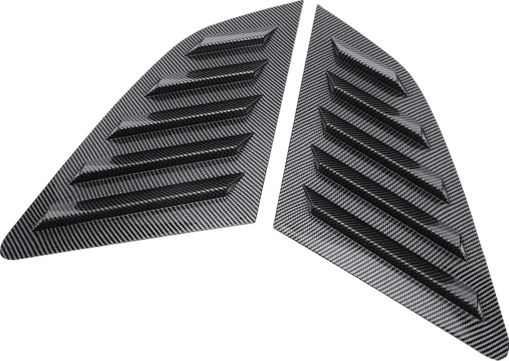 Alette Lunotto Posteriore Audi A3 8V 2014-2020 Carbon Look - 2 Pezzi