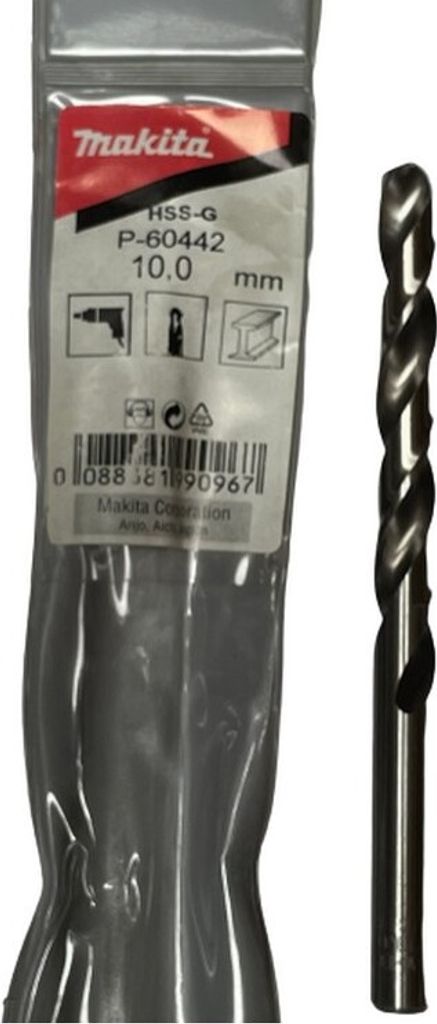 Makita Bohrer HSS-G Ø 10 mm P-60442 Professional