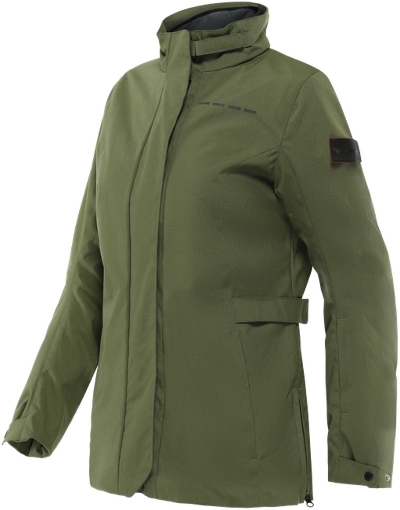 Dainese Toledo D-Dry Damen Motorrad Textiljacke, grün, 48