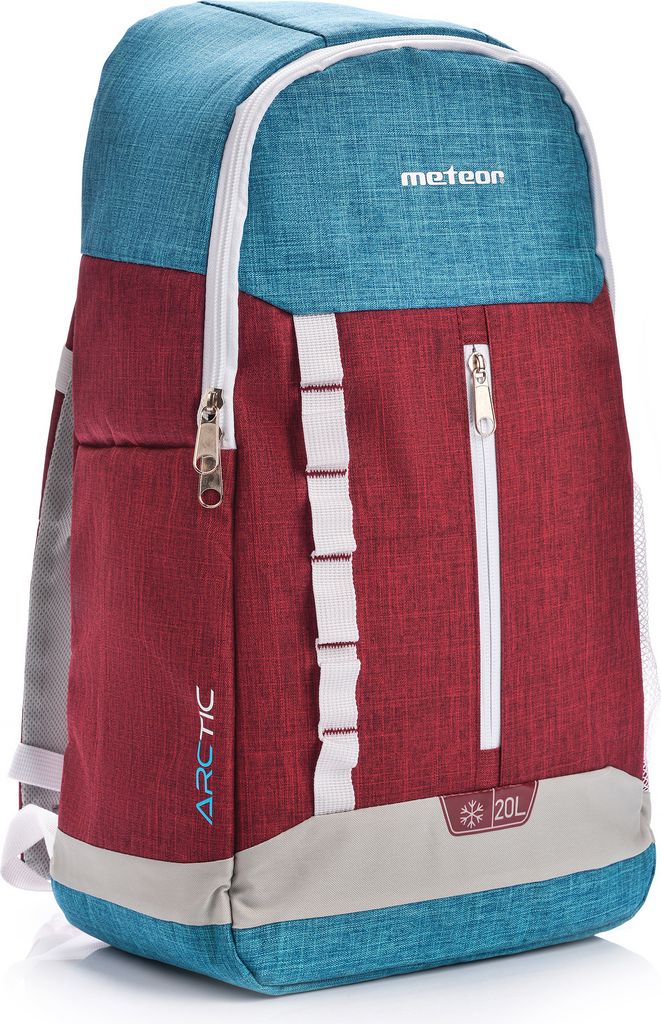 Meteor ARCTIC 20 L Kühlrucksack, Isoliertasche 20 L blau/rot
