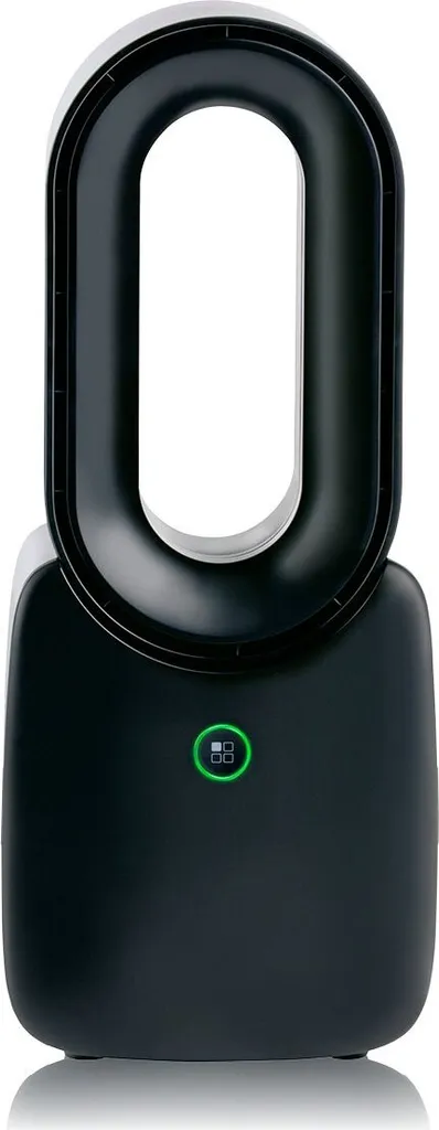 Mini Ventilateur sans Pales Noir Silencieux Rechargeable pour Forte Chaleur