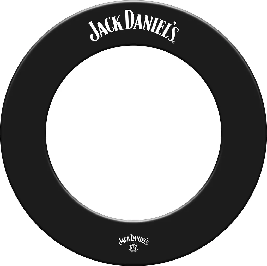 Évitez les trous muraux avec le contour cible fléchettes Jack Daniels 68cm