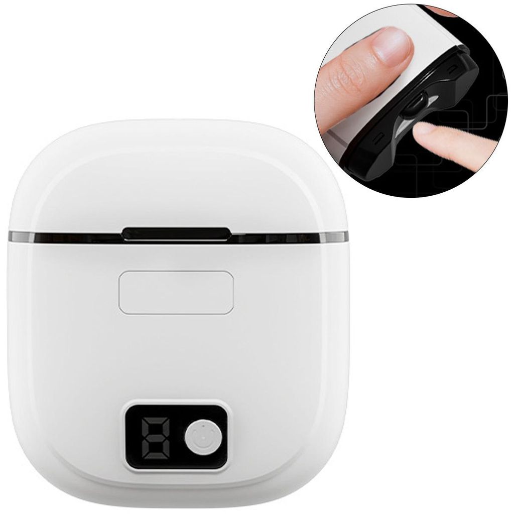 Multifunktion Nagelpflege Set, 3-Stufen Drehzahl, Nagelfeile mit LED, Nagelknipser & Feile für Kinder & Erwachsene