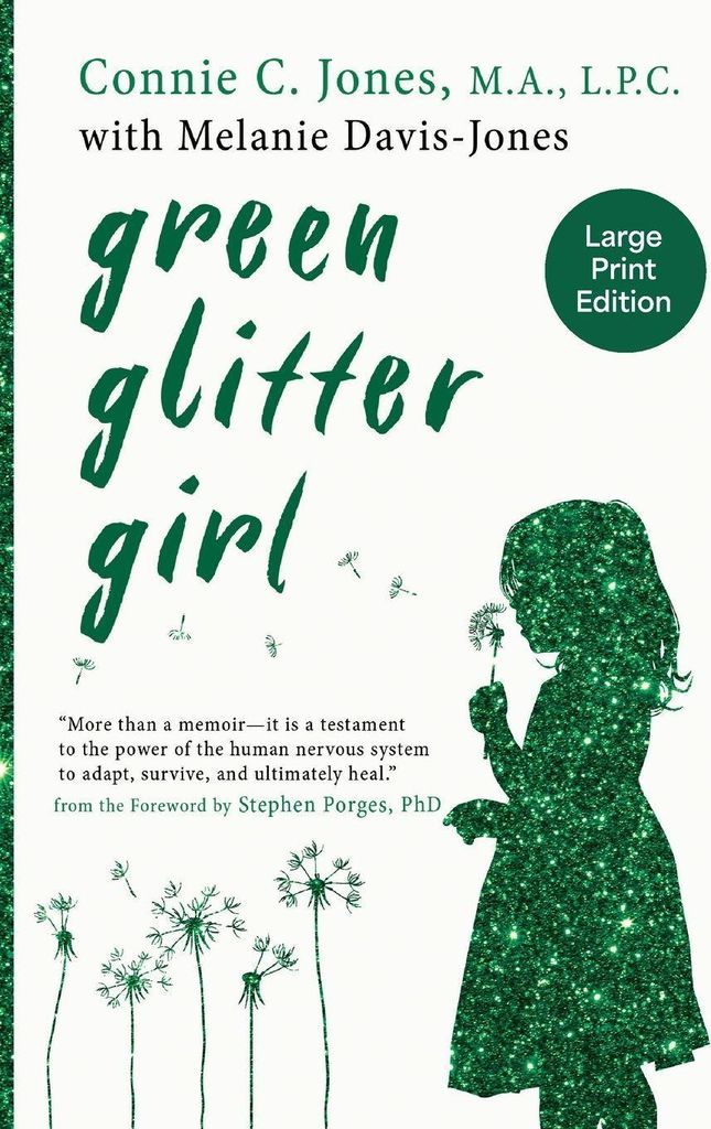 Green Glitter Girl