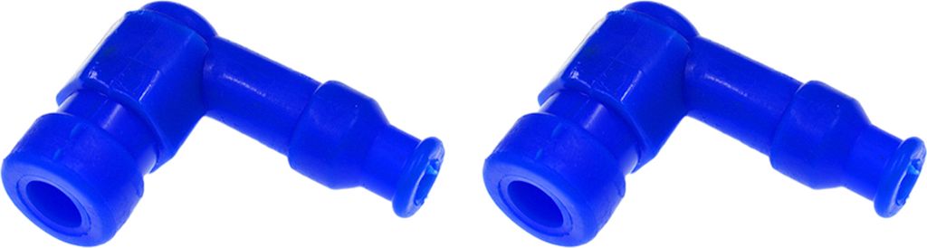2 Stück Motorrad-Zündkerzenabdeckung, Hochleistungs-Zündkerzenstecker im rechten Winkel, universeller Zündkerzenstecker, Ersatzzubehör für Mo...