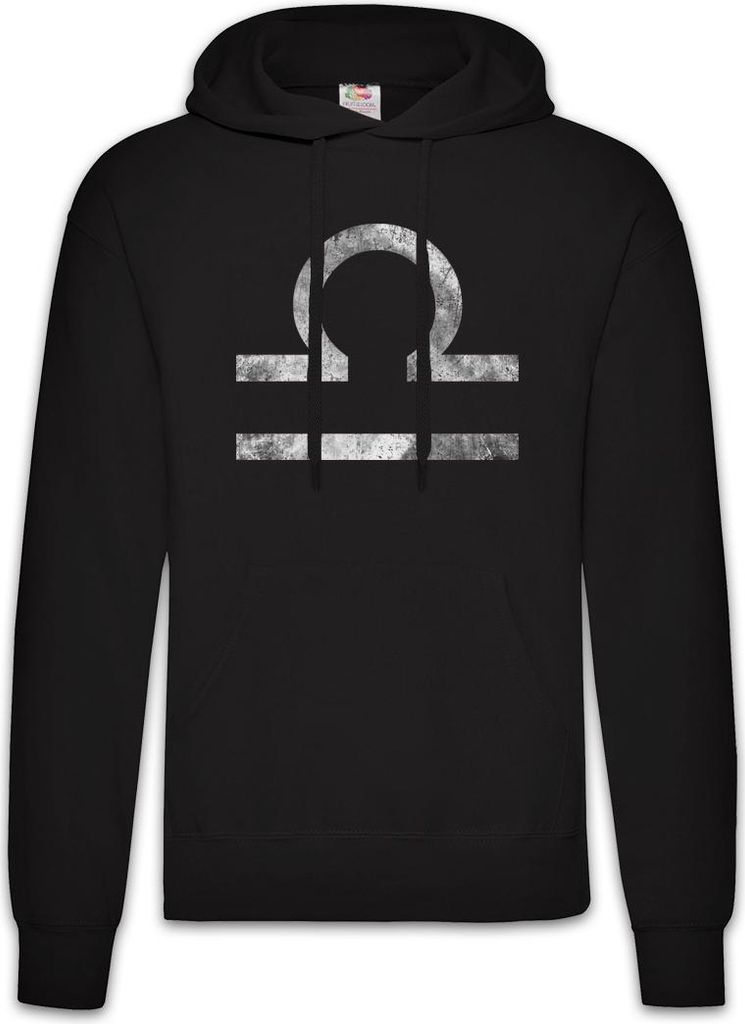 Urban Backwoods Zodiac Sign Virgo, Herren Hoodie, Farbe: Schwarz, Größe: M