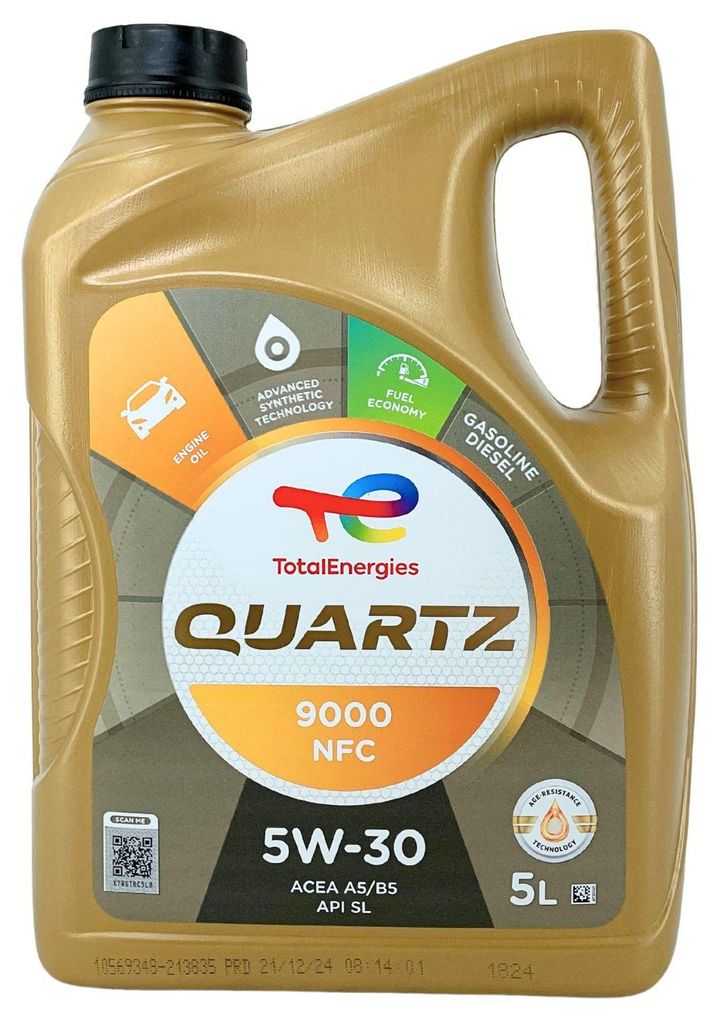 Total Quartz 9000 NFC 5W-30 5 Liter (213835) Produktbild 