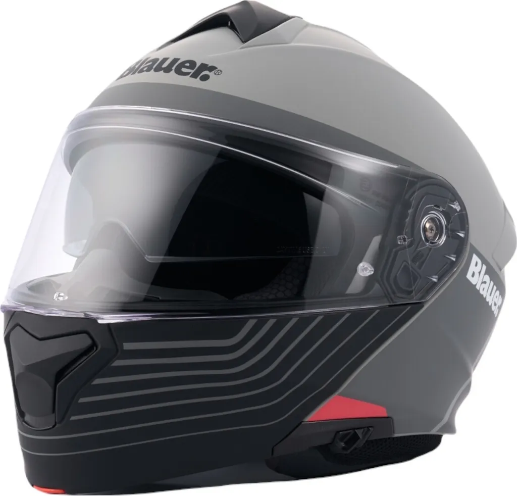 Casque Noah basculant idéal route et ville bleu titane mat taille L