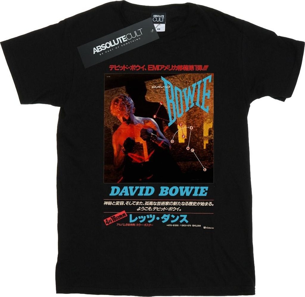 David Bowie - T-Shirt für Herren BI20920 (M) (Schwarz)