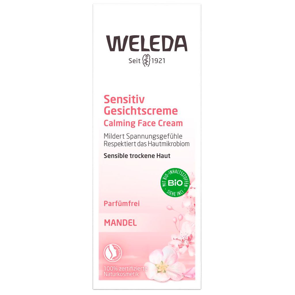 Weleda Mandlový krém na citlivou pleť bez vůně 30 ml Obrázek produktu 
