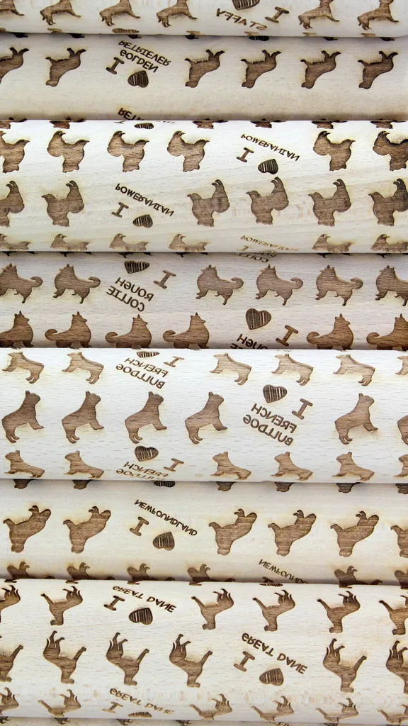 Art-Dog Rullo San Bernardo: Mattarello Esclusivo per Dolci e Hobby - 7