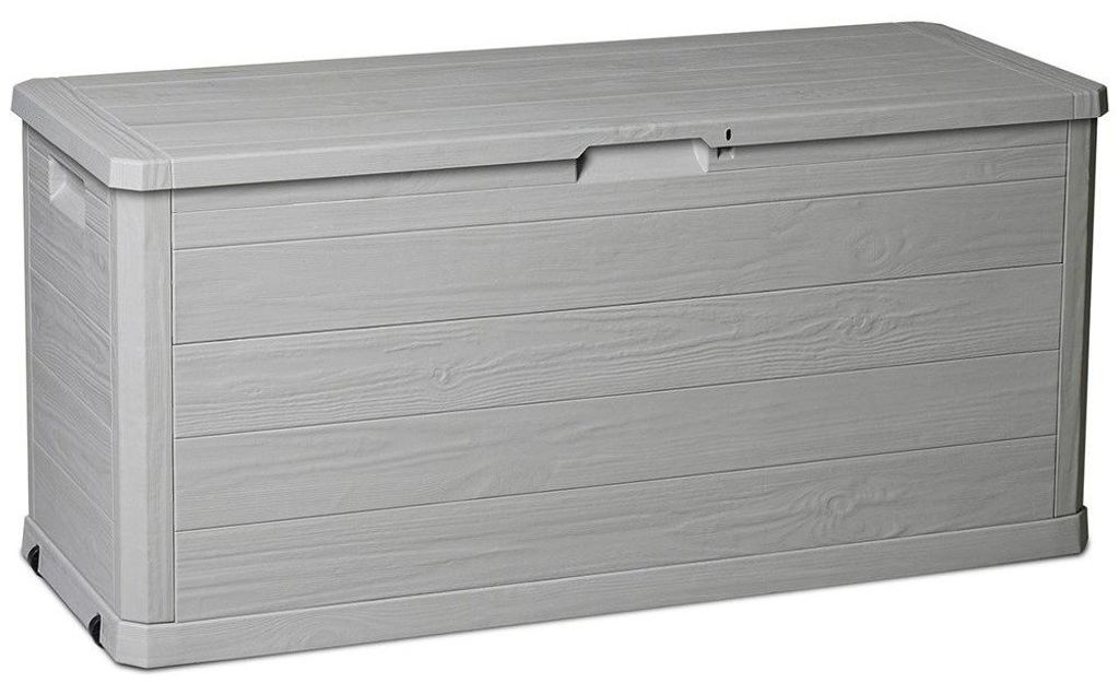 Toomax Woodys Storage Box 280 L Plastic Light Grey Zdjęcie produktu 