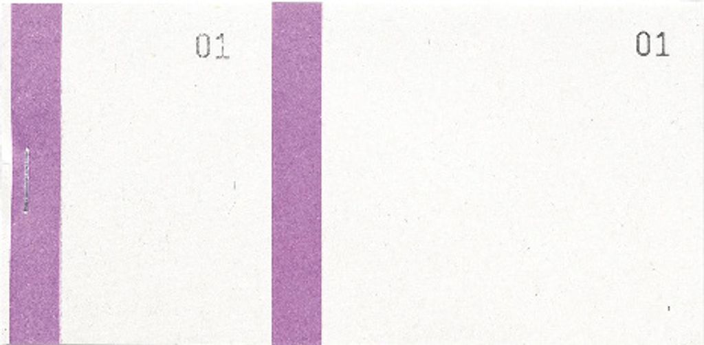 Exacompta 50x Nummernbl 60x135 100 Bl Farbband br - Violett - 96308E