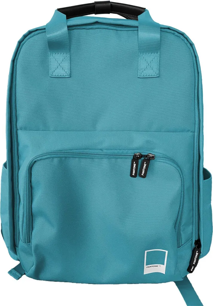 Sac à dos léger Pantone aqua anti-mal de dos pour le quotidien