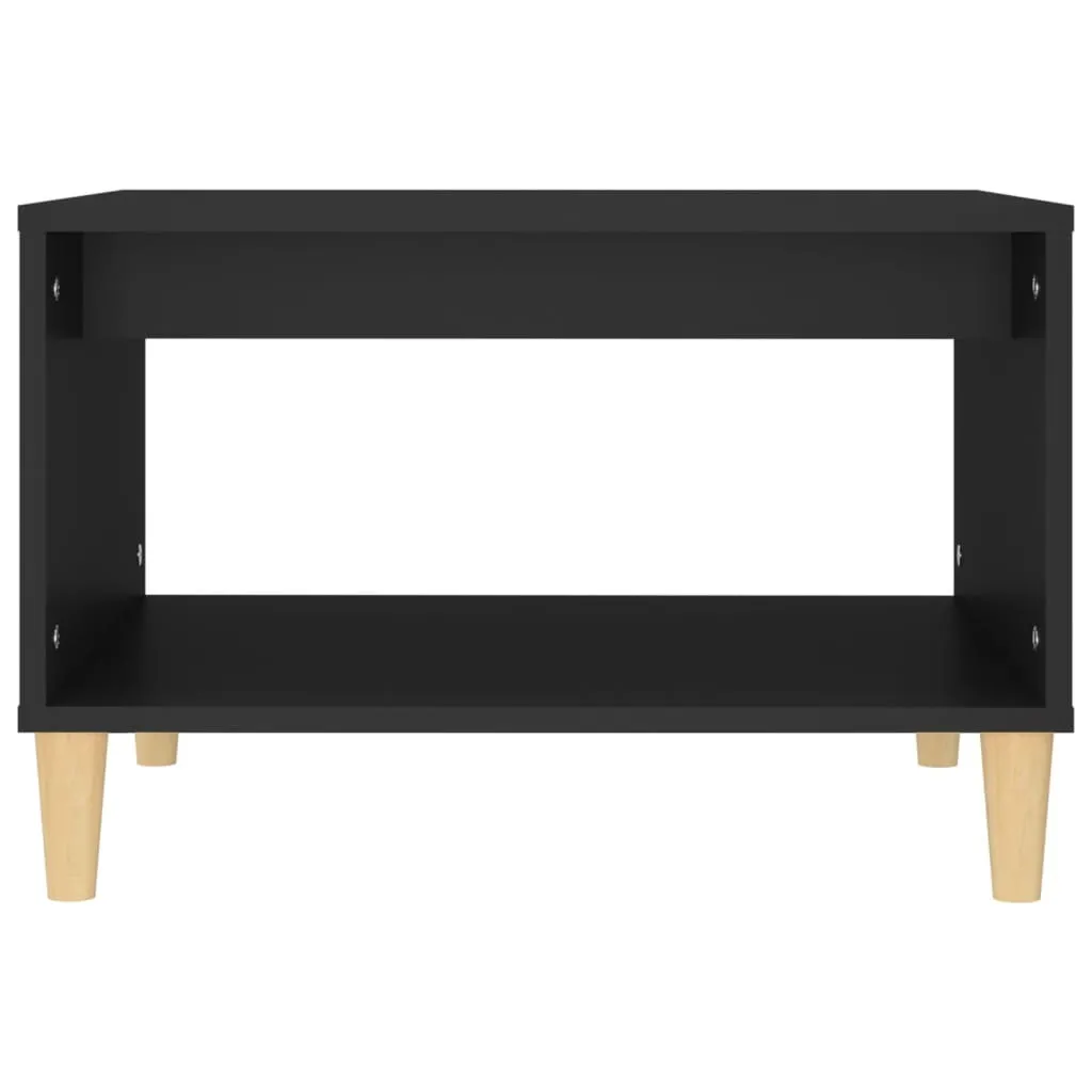 Tavolino da Caffè Nero 60x50x40 cm | vidaXL Design Moderno - 5