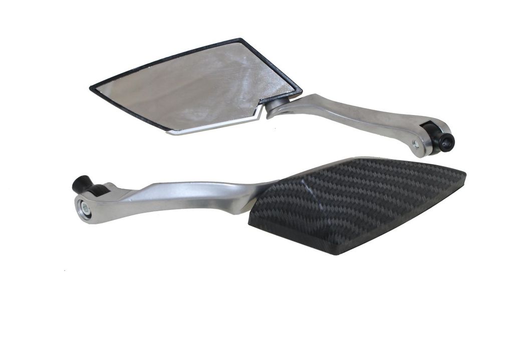 Universalspiegel Spiegel Carbon M8/M10 für Roller Motorrad Kawasaki Yamaha Honda Suzuki