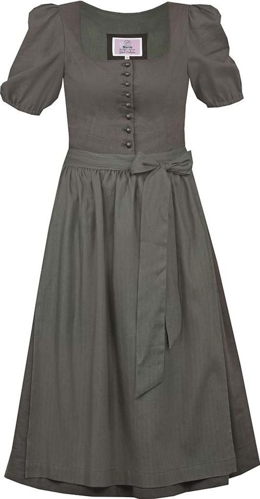 Dirndl Aubstadt 75cm Länge pinie 42 Produktbild 
