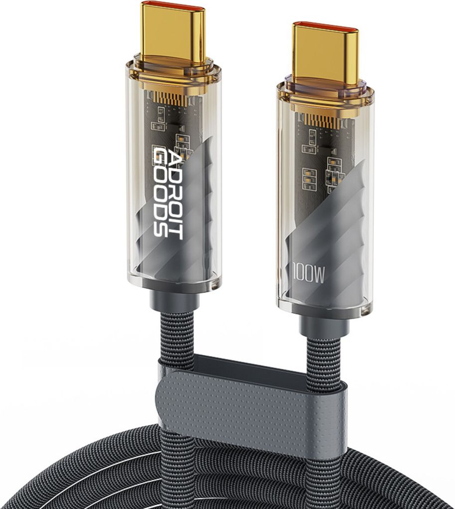 AdroitGoods 100w Kabel do ładowania Usb-C do Usb-C - Pd - Zdjęcie produktu 