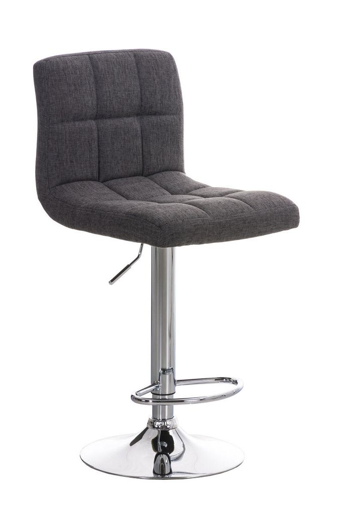 Barhocker HLO-CP89 STOFF hellgrau