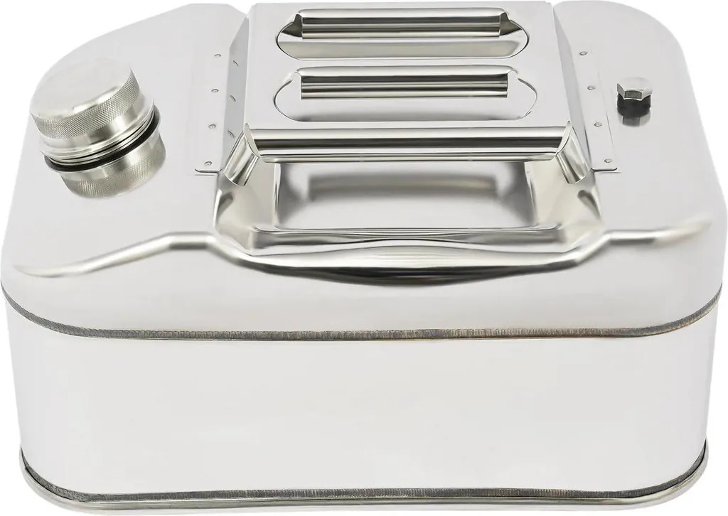 Bidon d'essence 10l pour groupe électrogène et motoculture inox