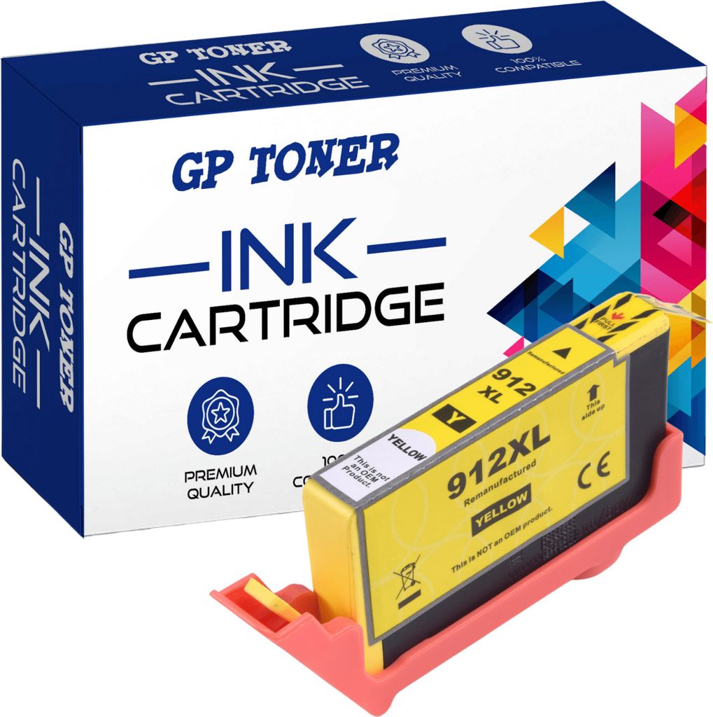 Druckerpatrone kompatibel für HP 912 XL OfficeJet 8012 8014 8015 Pro 8022 8025