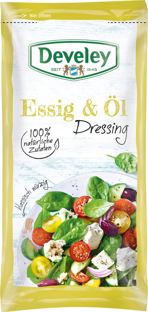 Develey šalátový dresing ocot a olej 75ml Obrázok produktu 