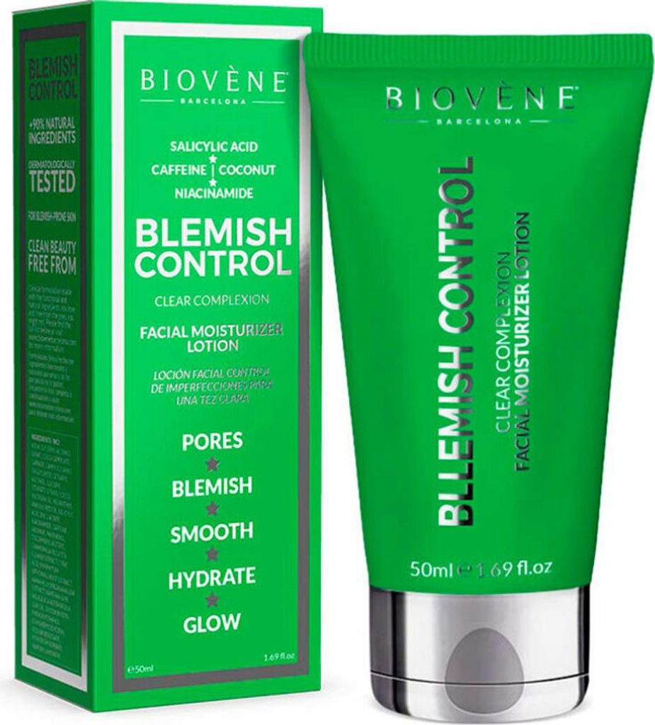 Biovene Blemish Control Clear Complexion Facial Moisturizer Lotion 50ml