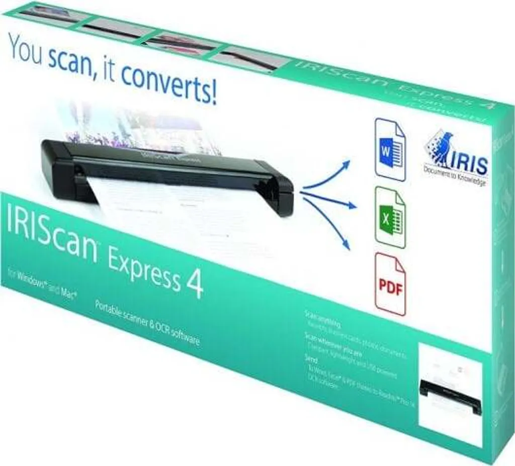 Scanner Portable IRIScan Express 4 - Numériseur Mobile USB Format A4 - 17