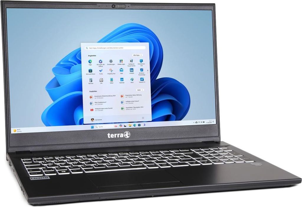 TERRA Notebook Mobile 1516R Intel Core i5-1334U, 16 GB DDR4, 500 GB M.2 SSD NVME