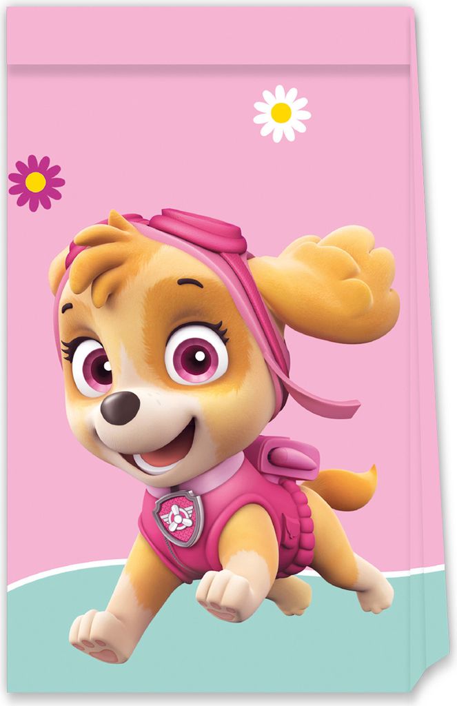 4 papierowe torby imprezowe Paw Patrol Skye i Everest Zdjęcie produktu 