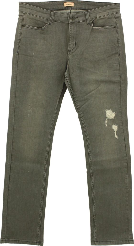 27468 S. Oliver, Regular Fit, Damen Jeans Hose, Stretchdenim, grey, D 44 W 34 L 32