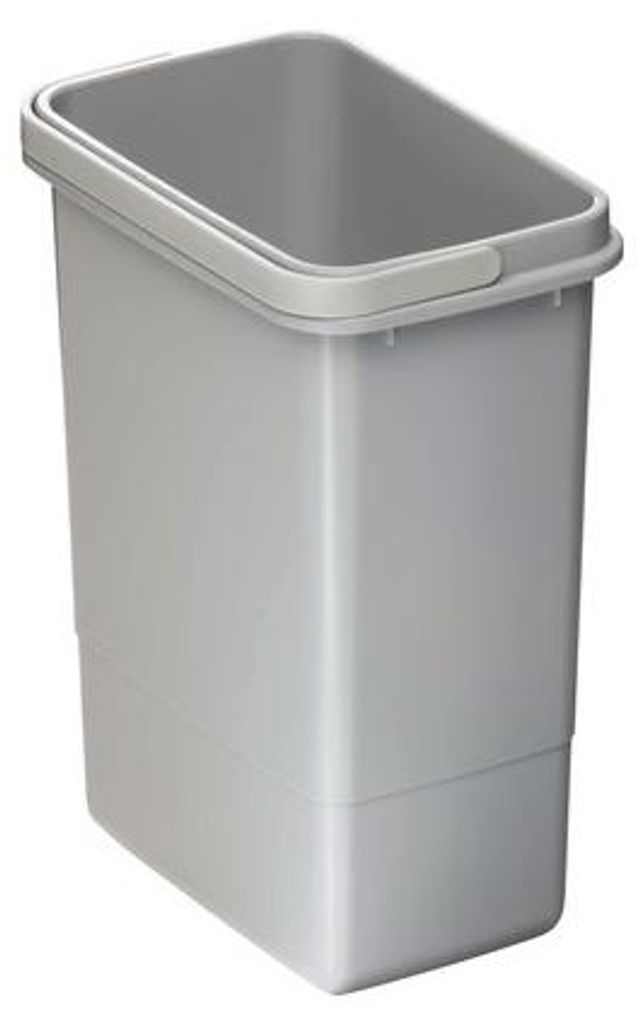 CENTA Mülleimer Cursa aus Kunststoff 7 Liter grau Produktbild 