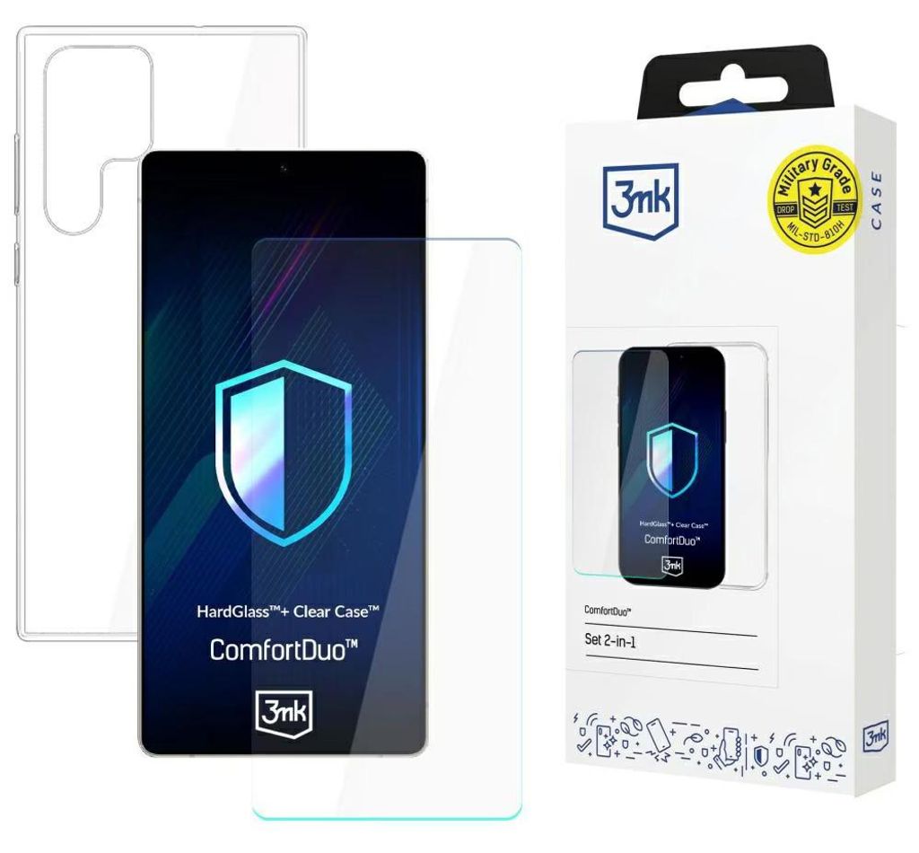 3MK 5903108621434, Cover, Samsung, Galaxy S25 Ultra, 17,5 cm (6.9"), Transparent