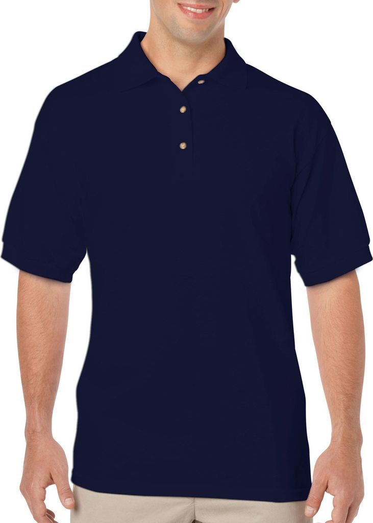Gildan 8800 | Herren Jersey Poloshirt - Farbe: Navy - Größe: 3XL