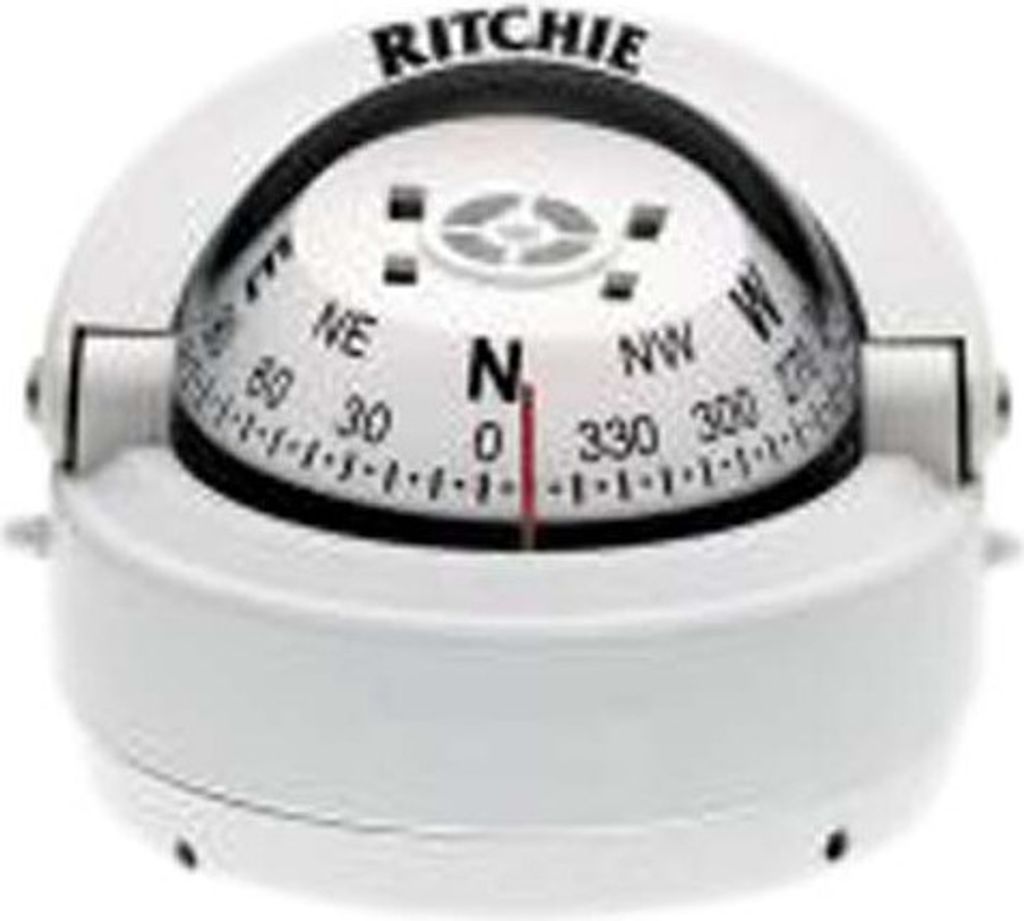 Ritchie Navigation Explorer Oberflächenkompass Weiß Weiß One Size