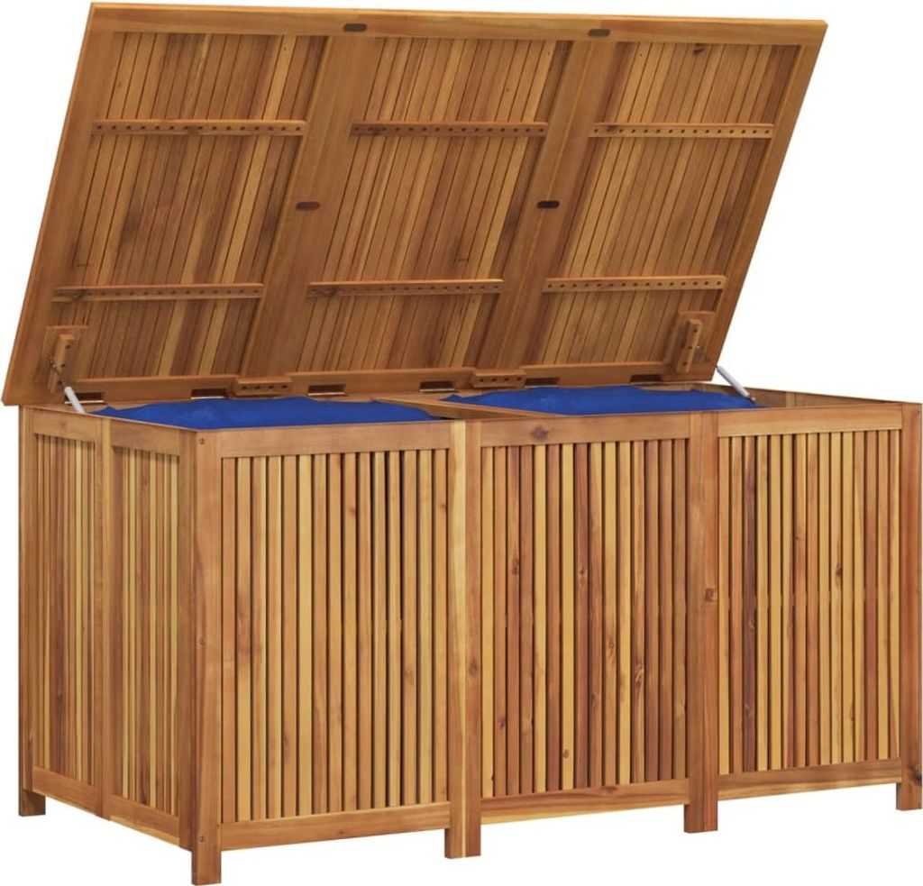 Gartenbox 150x80x75 cm Massivholz Akazie