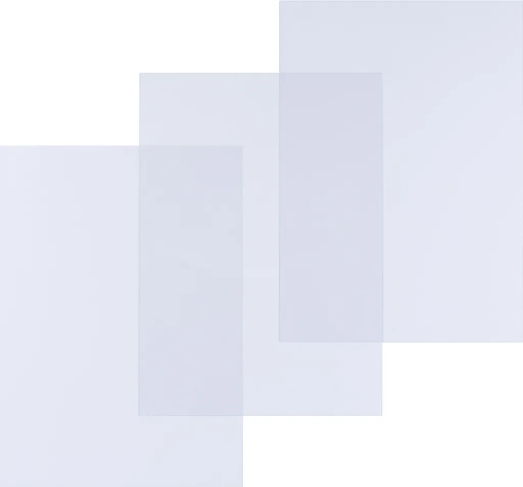 Protège-Documents A4 Transparent 0.20mm pour Présentation de Rapports