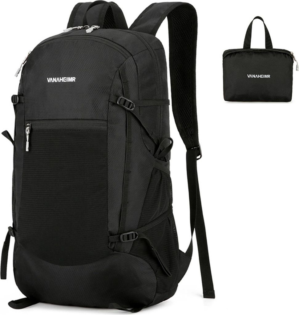 Leichter, faltbarer Rucksack, wasserabweisender, verstaubarer Reiserucksack, Tagesrucksack für Männer und Frauen, Radfahren, Camping, Wandern