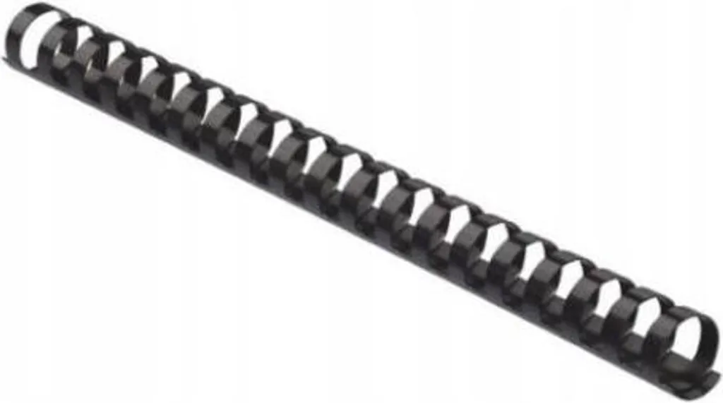 Anneaux de reliure 10 mm noirs pour documents scolaires et bureaux