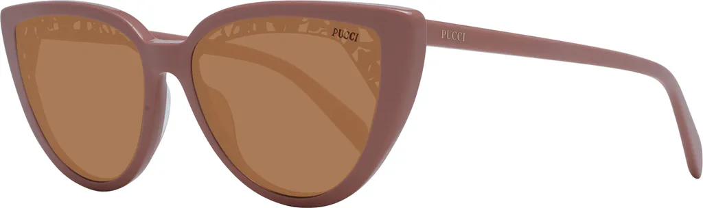 Lunettes de soleil de luxe Emilio Pucci EP0183 monture 58mm marron