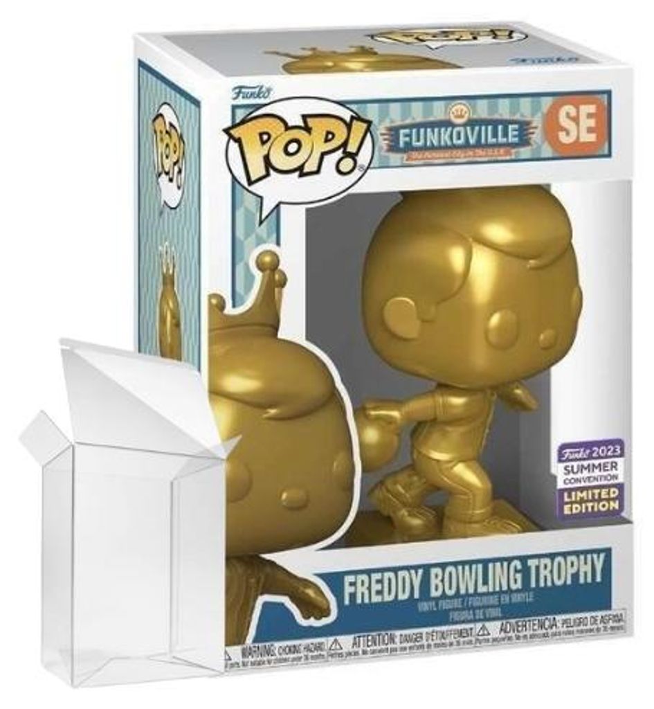 Funko Pop! Freddy Funko - Funkoville - Freddy bowling Trophy #SE 2023 Summer Convention Exclusive