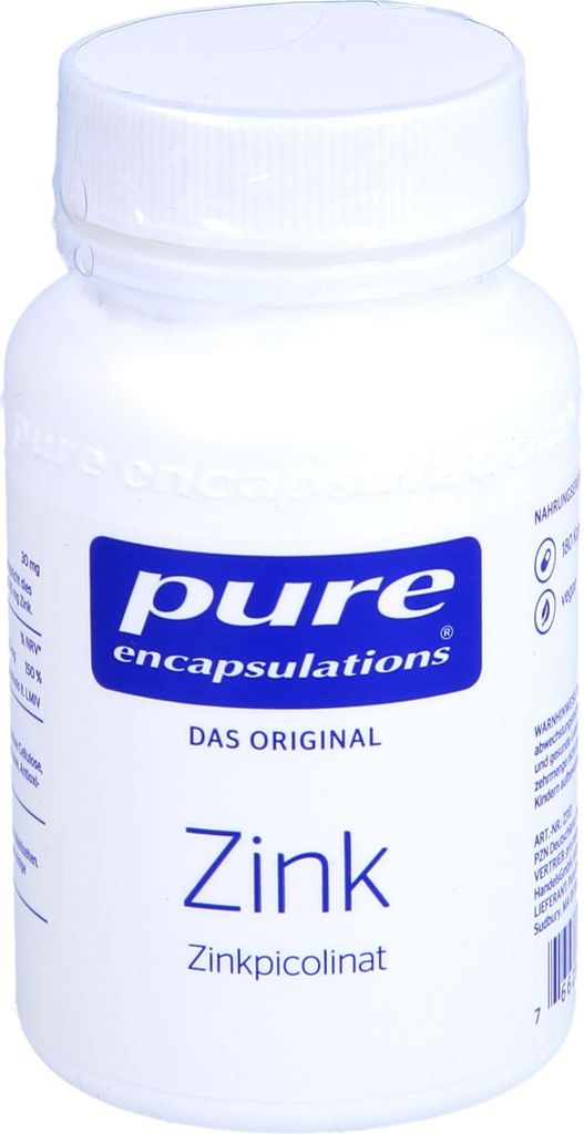 Pure Encapsulations Zinc Picolinate Capsules 180 kapslí Obrázek produktu 