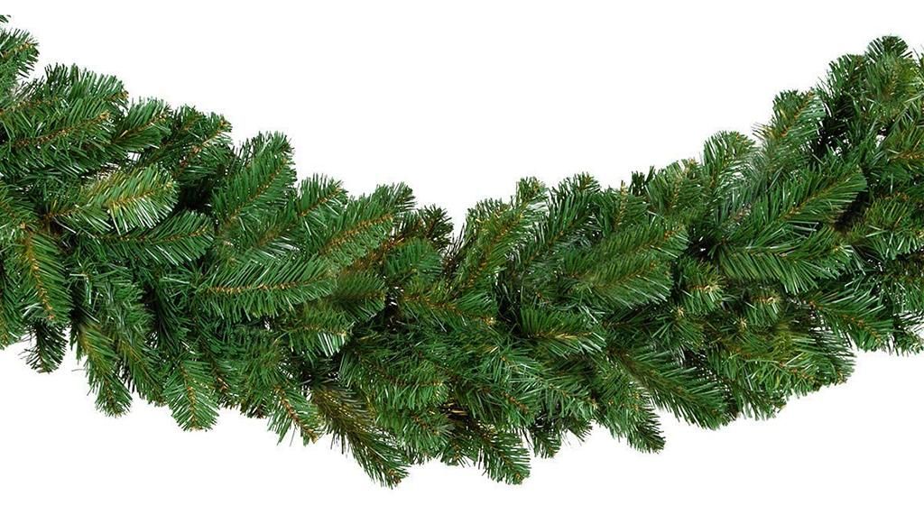 Girlanda vianočná umelá neozdobená zelená Narnia 270 cm Obrázok produktu 